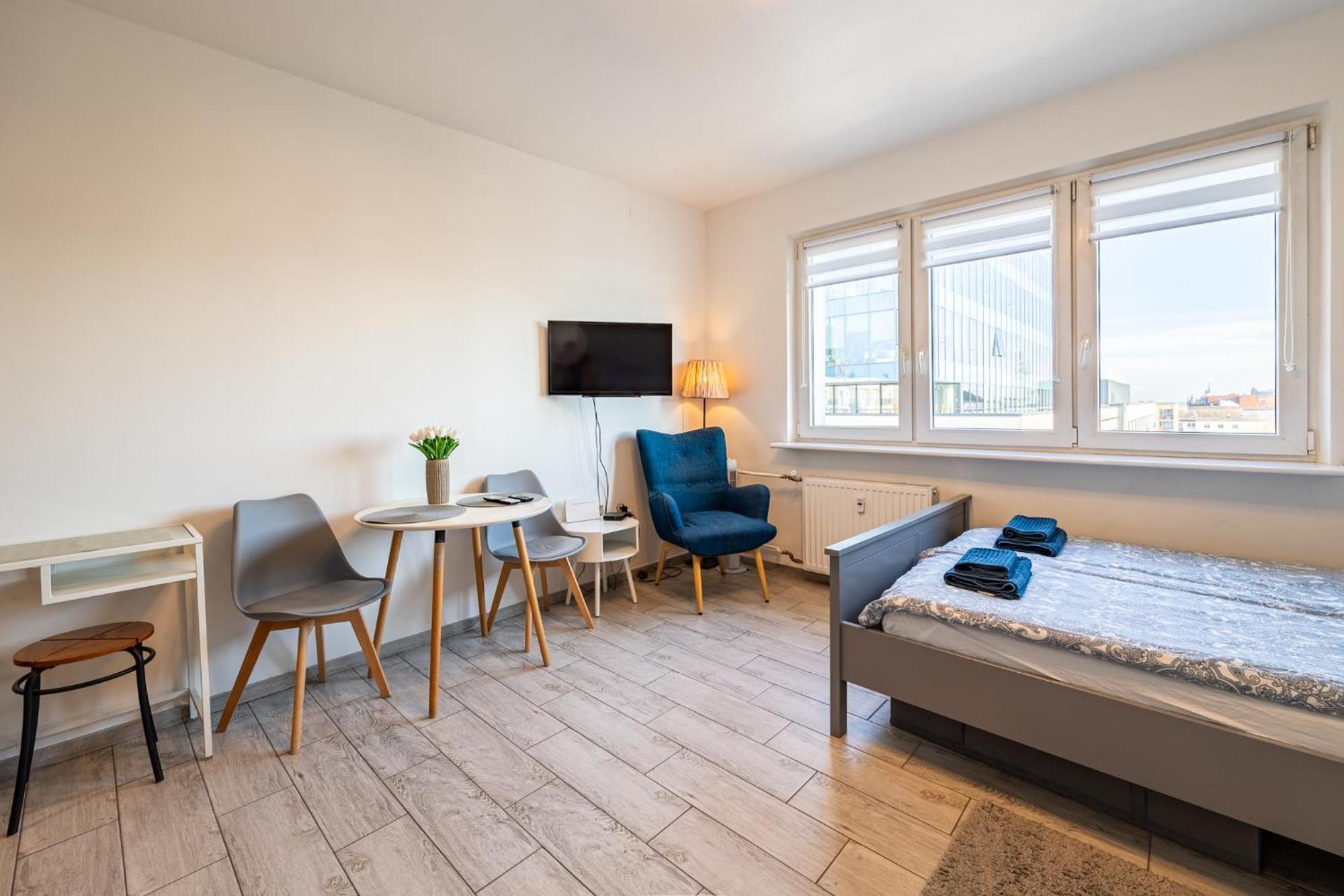 Apartament Szczecin Kobalt - Brama Portowa المظهر الخارجي الصورة